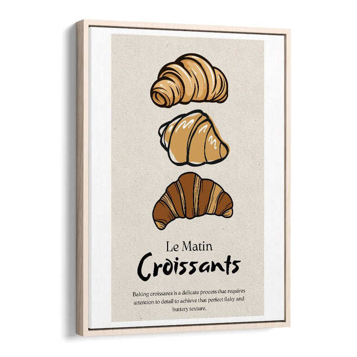 kitchen painting - LE MATIN CROISSANTS I by Asianmonk