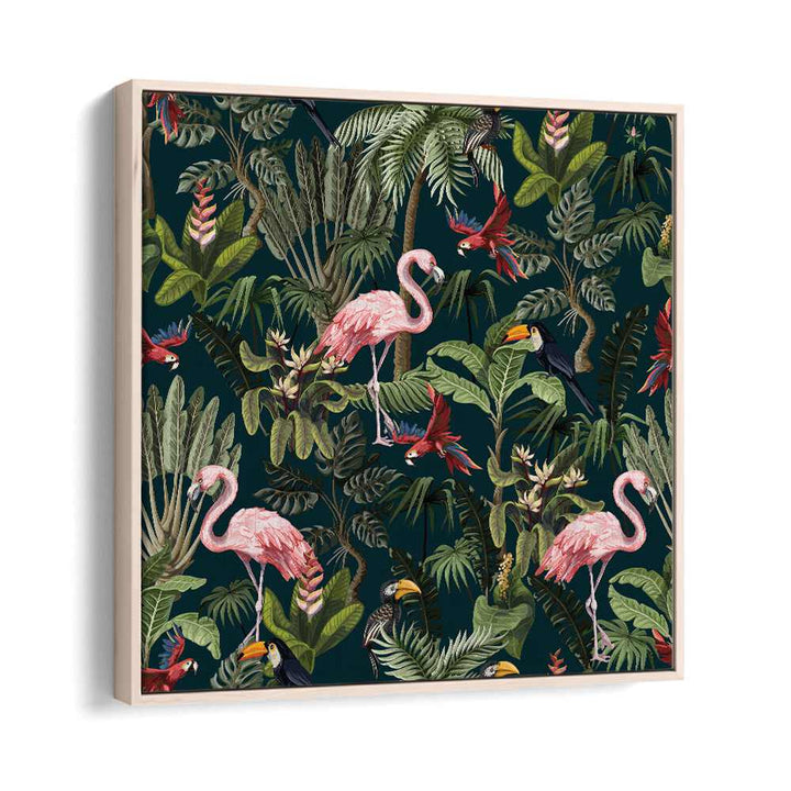 Juliya painting - BIRDS IN THE JUNGLE I by Asianmonk