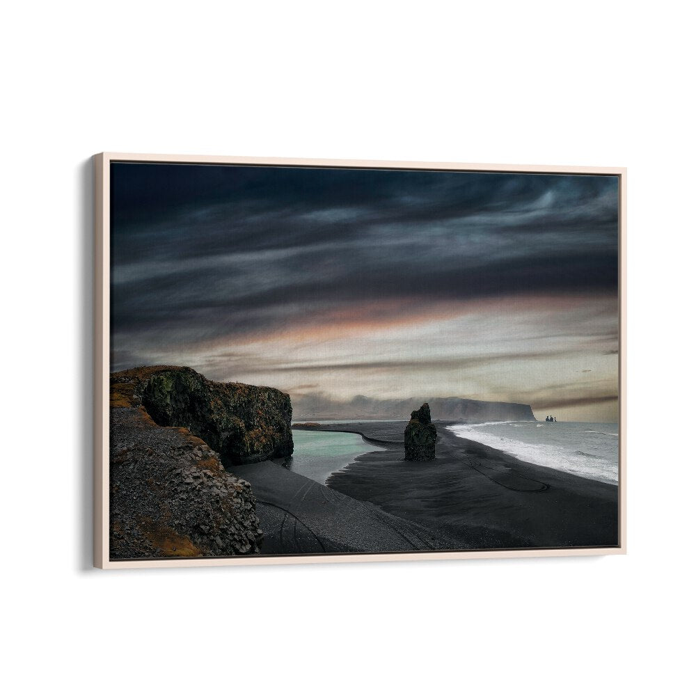 PHOTOGRAPHY painting - REYNISFJARA BEACH NEAR VIK - ICELAND by Asianmonk