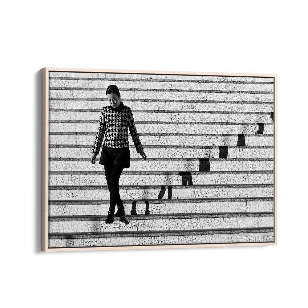 ABSTRACT painting - STAIRS II BY JUAN LUIS DURAN by Asianmonk