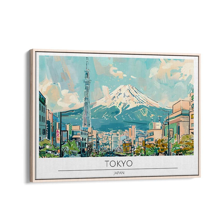 TRAVEL ART painting - TOKYO - JAPAN by Asianmonk