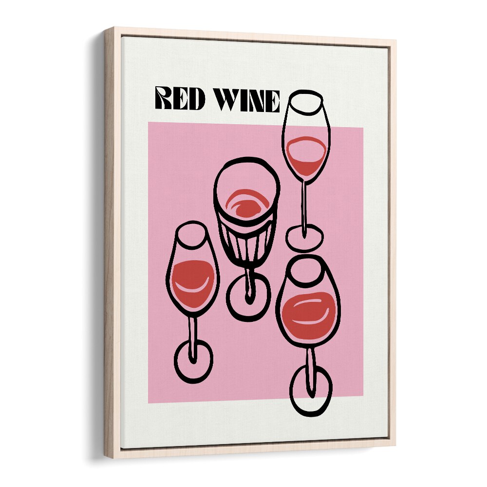 kitchen painting - RED WINE by Asianmonk