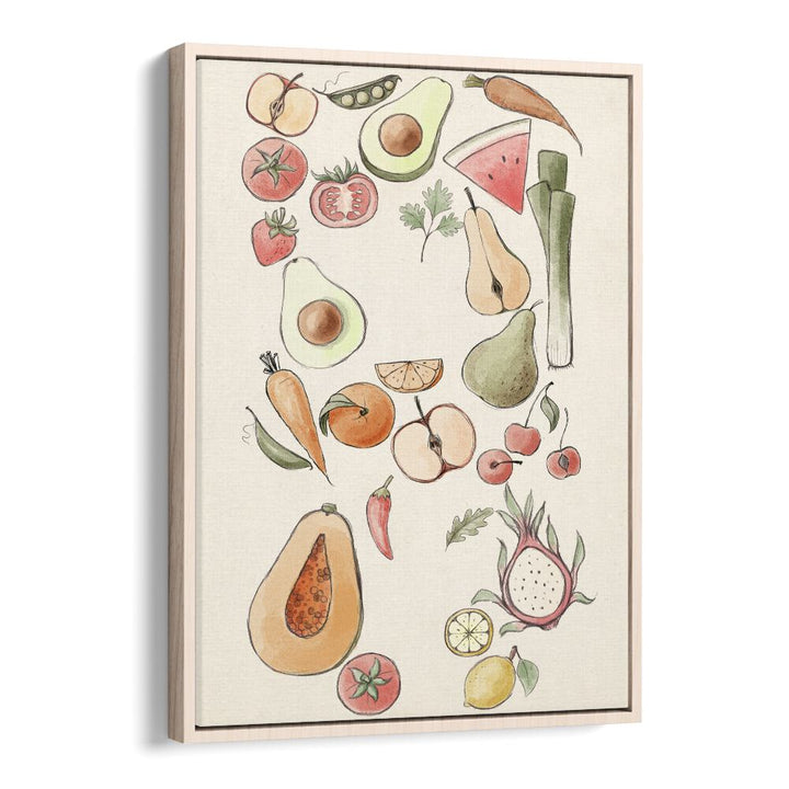 TROPICAL VEGETABLE ILLUSTRATION