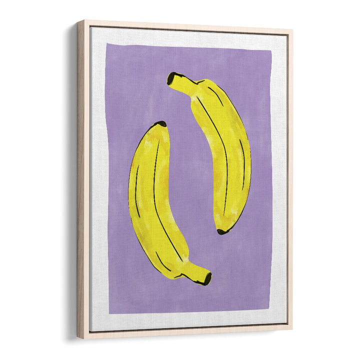 YELLOW BANANAS BY ELENA RISTOVA, KITCHEN ART PAINTINGS