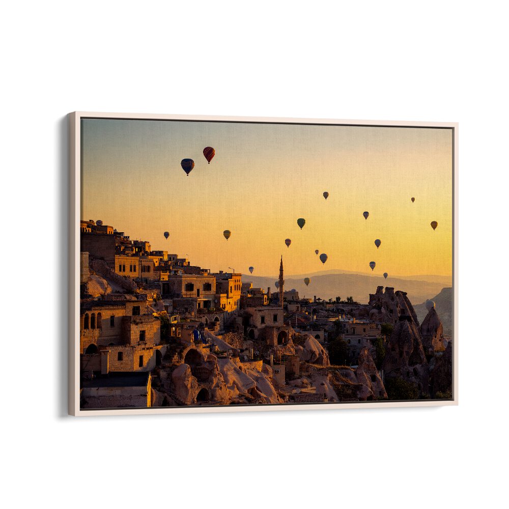 ABSTRACT painting - SUNRISE OVER CAPPADOCIA by Asianmonk