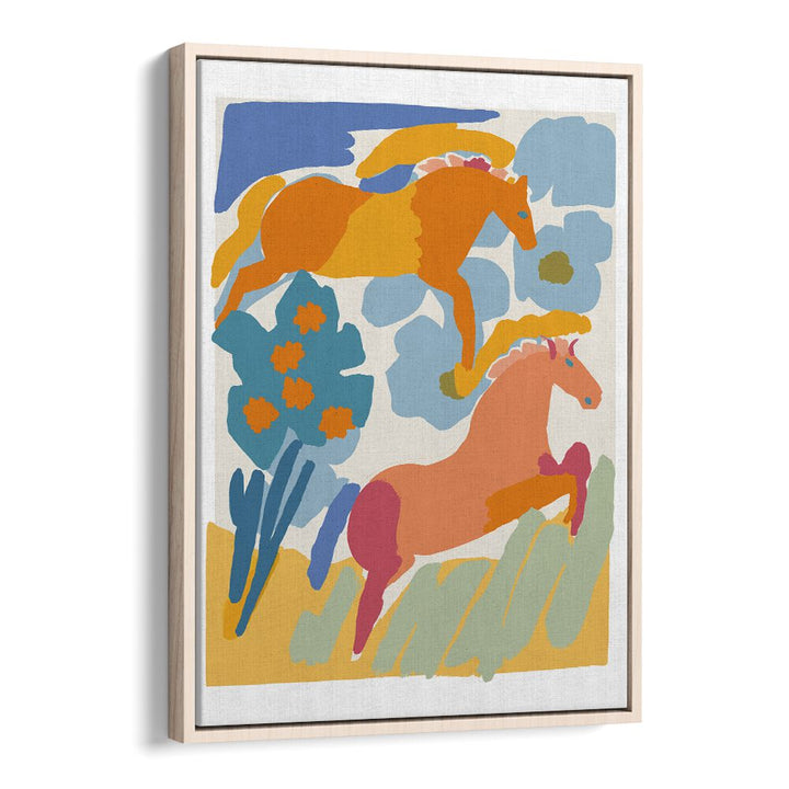 WILD HORSES BY TREECHILD, KIDS ROOM ART