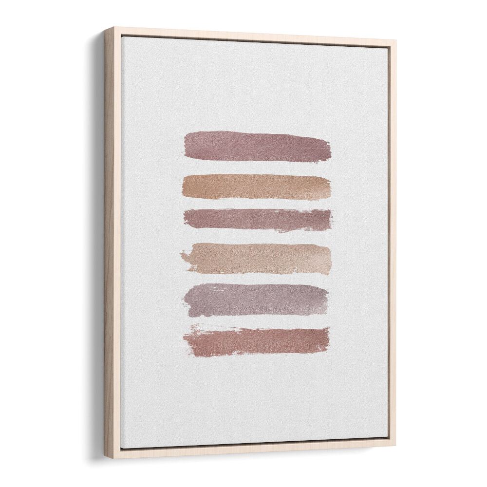 ABSTRACT painting - DUSTY ROSE STRIPES by Asianmonk