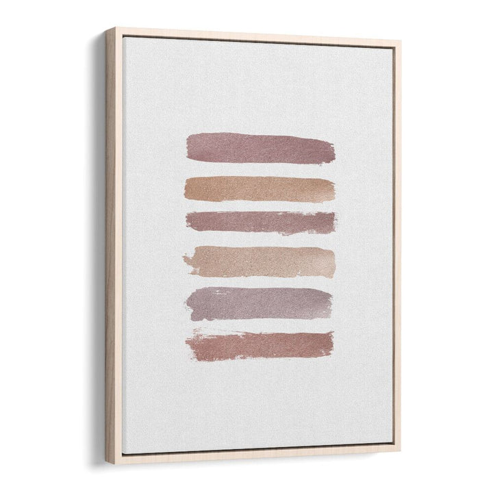 ABSTRACT painting - DUSTY ROSE STRIPES by Asianmonk