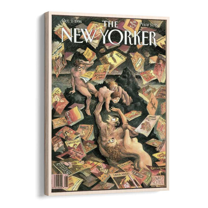 VINTAGE MAGAZINE COVER, NEW YORKER MAGAZINE POSTER - 1996 ISSUE III