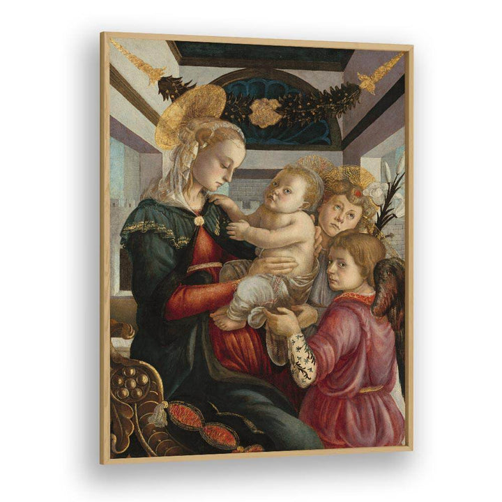 MADONNA AND CHILD WITH ANGELS (1465–1470)