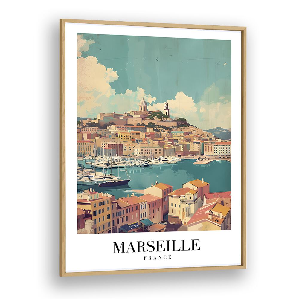 TRAVEL ART painting - MARSEILLE - FRANCE II by Asianmonk