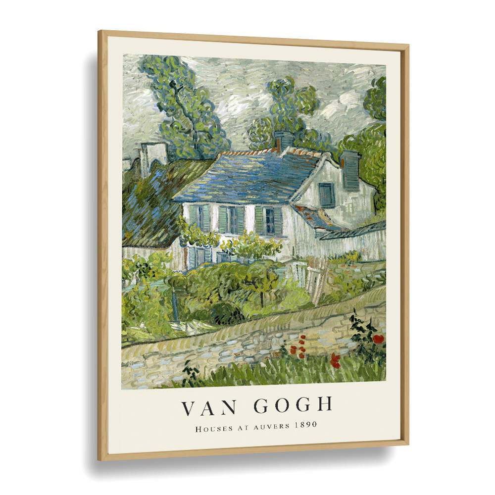 VAN GOGH - HOUSES OF AUVERS 1980