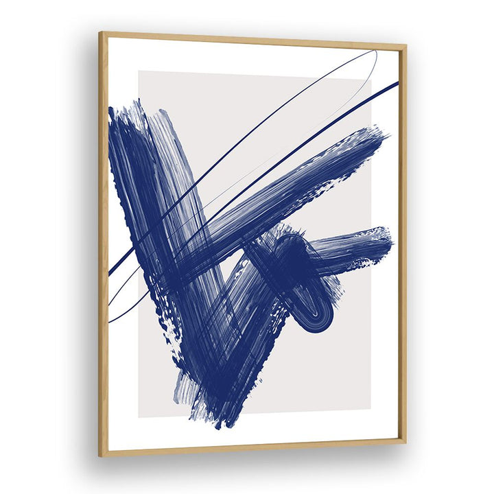 Vibrant BLUE INK, ABSTRACT PAINTINGS by Elena Ristova, showcasing bold strokes and creative expression. Perfect for any space.
