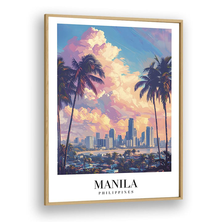 TRAVEL ART painting - MANILA CITY - PHILIPPINES by Asianmonk