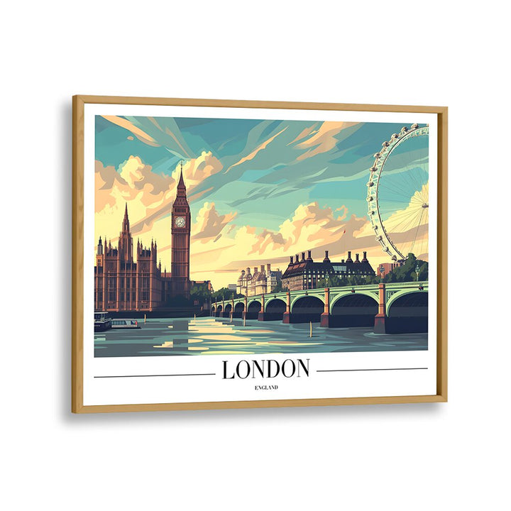 TRAVEL ART painting - LONDON - DREAMS I by Asianmonk