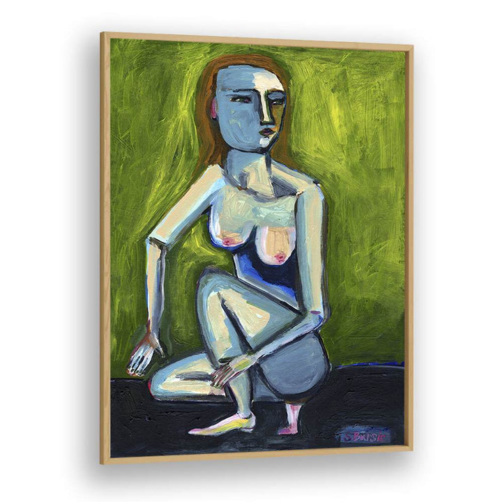 Vintage painting - NUDE by Asianmonk