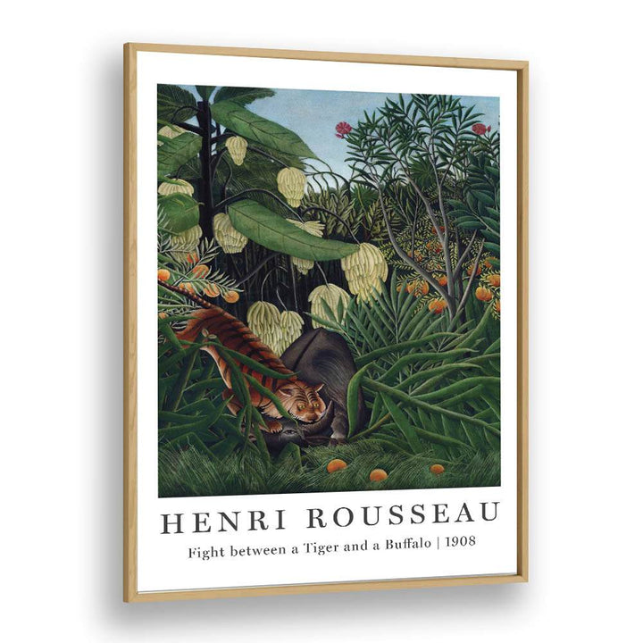 JUNGLE SYMPHONY: HENRI ROUSSEAU'S 'FIGHT BETWEEN A TIGER AND BUFFALO' (1908)