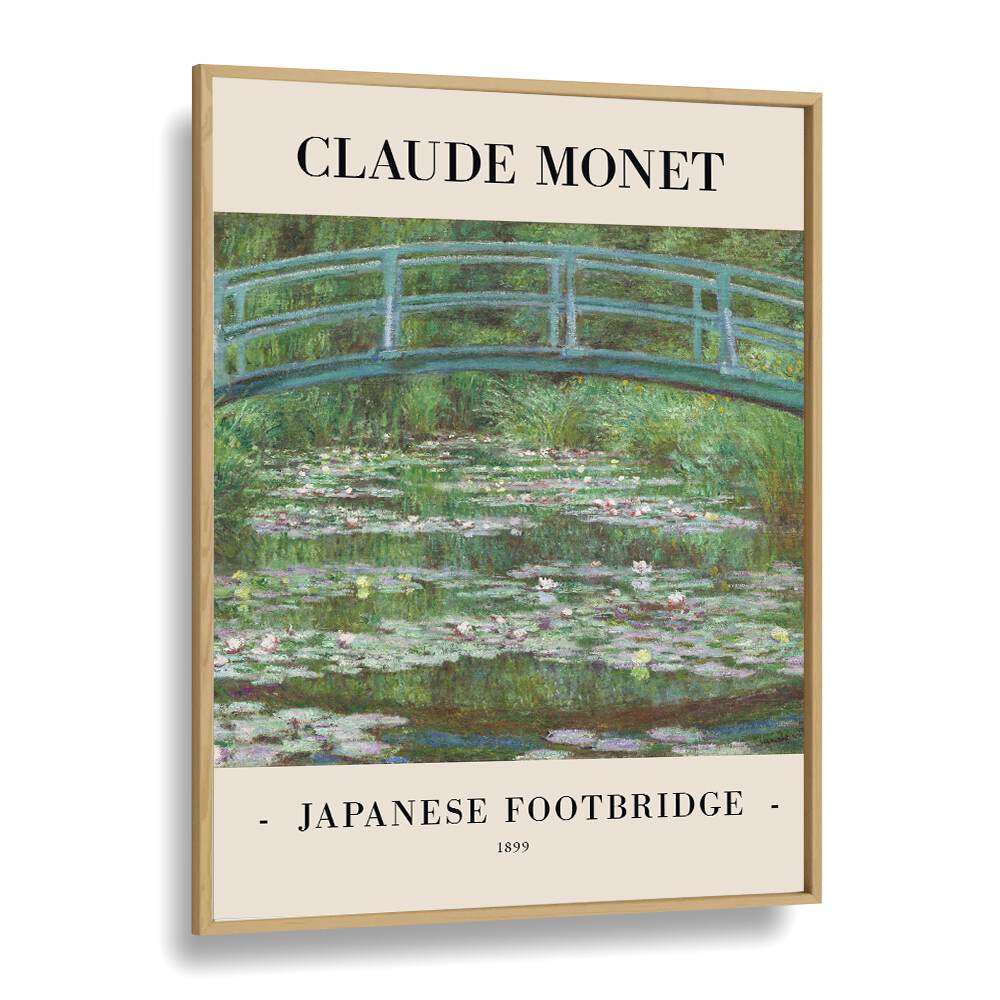 CLAUDE MONET'S JAPANESE FOOTBRIDGE - 1899