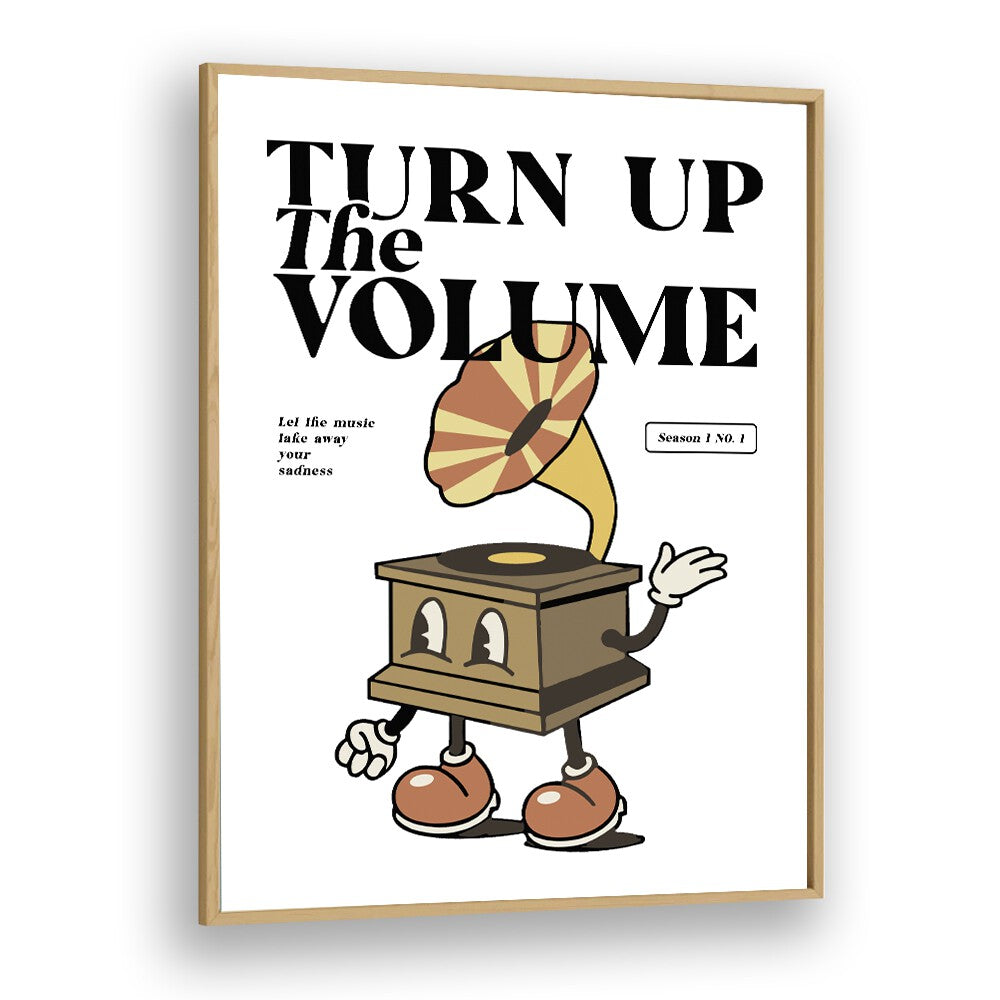 Quotes painting - TURN UP THE VOLUME by Asianmonk