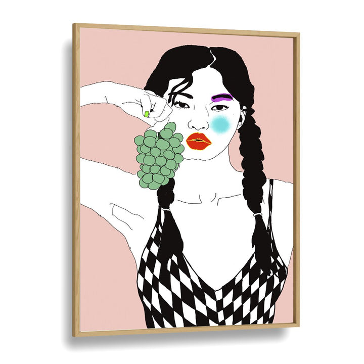 Ana Sneeringer painting - GRAPES BY ANA SNEERINGER by Asianmonk