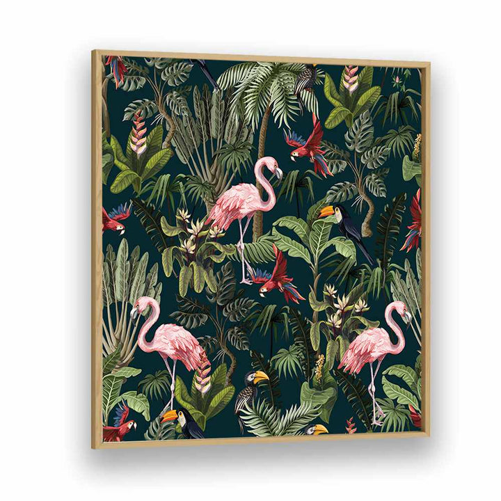 Juliya painting - BIRDS IN THE JUNGLE I by Asianmonk