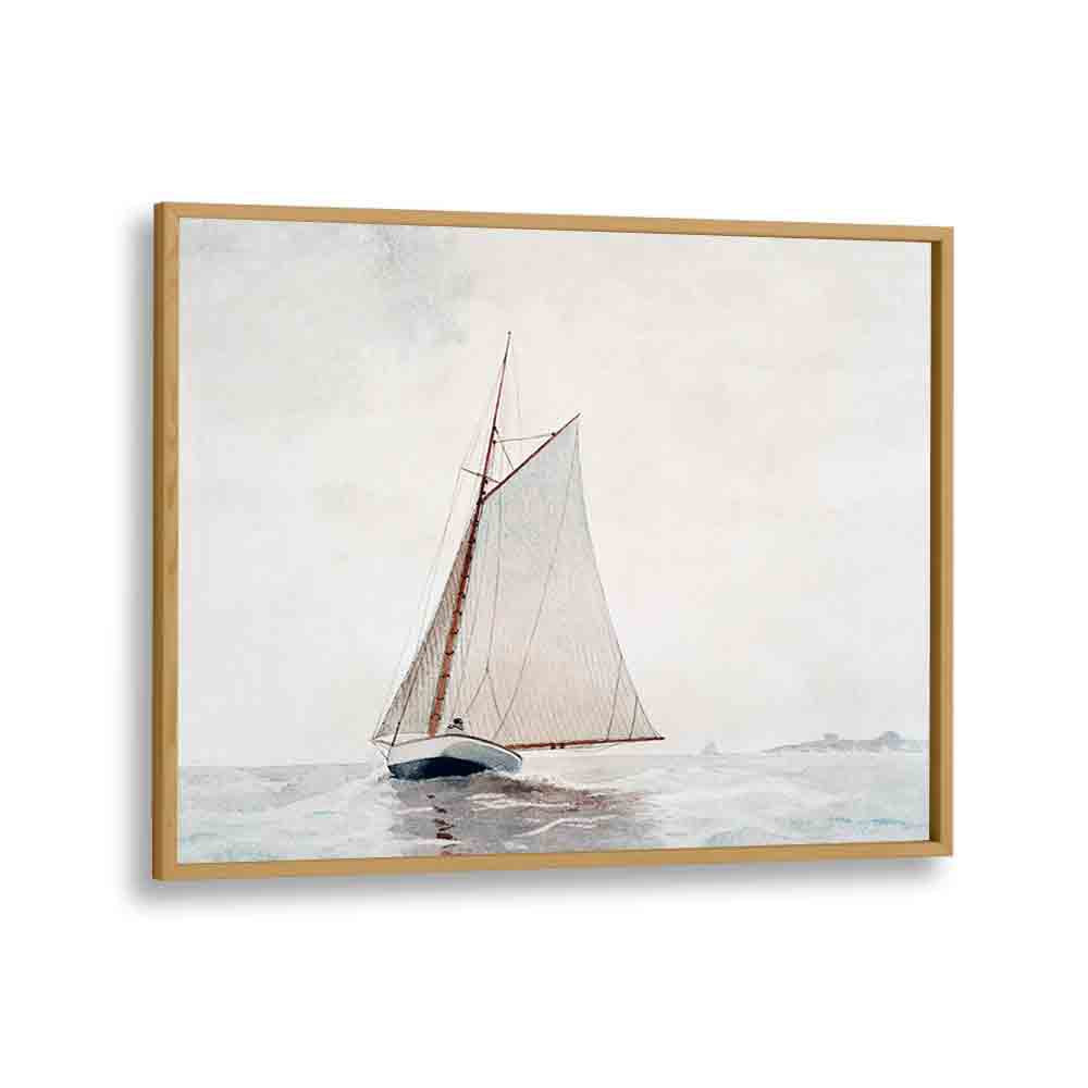  painting - SAILING OFF GLOUCESTER (CA.1880) by Asianmonk