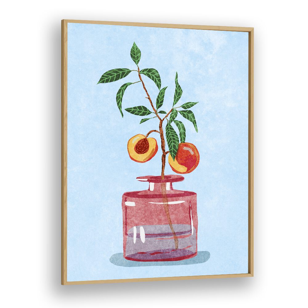 PEACH TREE IN VASE