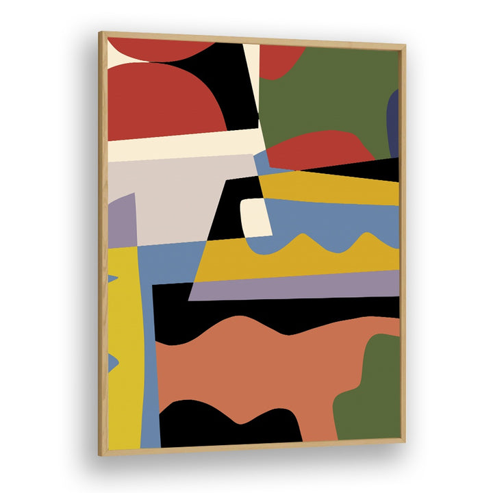 ABSTRACT COLOR BLOCK COLLAGE