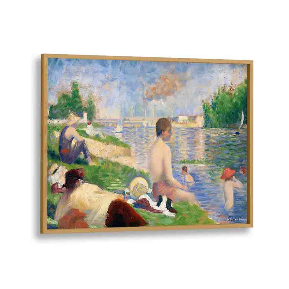 FINAL STUDY FOR “BATHERS AT ASNIÈRES” (1883)