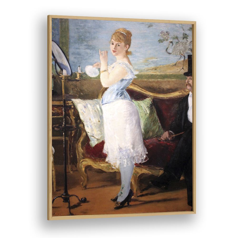 Edouard Manet painting - EDOUARD MANET (NANA) 1877 by Asianmonk