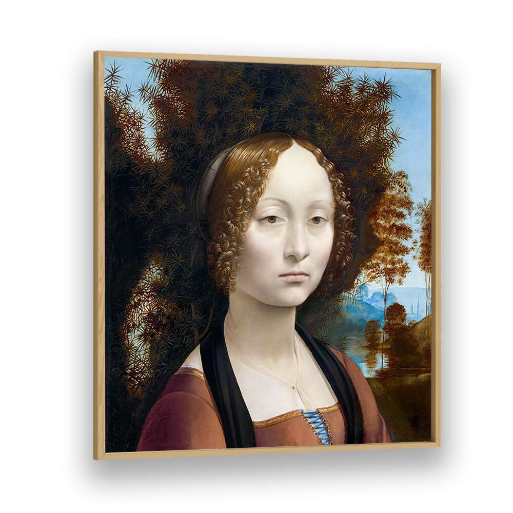 PORTAIT OF GINEVRA DE BENCI  (ca.1474 - 1478)