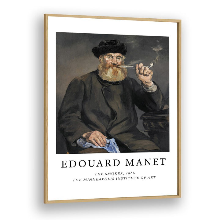 Edouard Manet painting - EDOUARD MANET ( THE SMOKER ) by Asianmonk