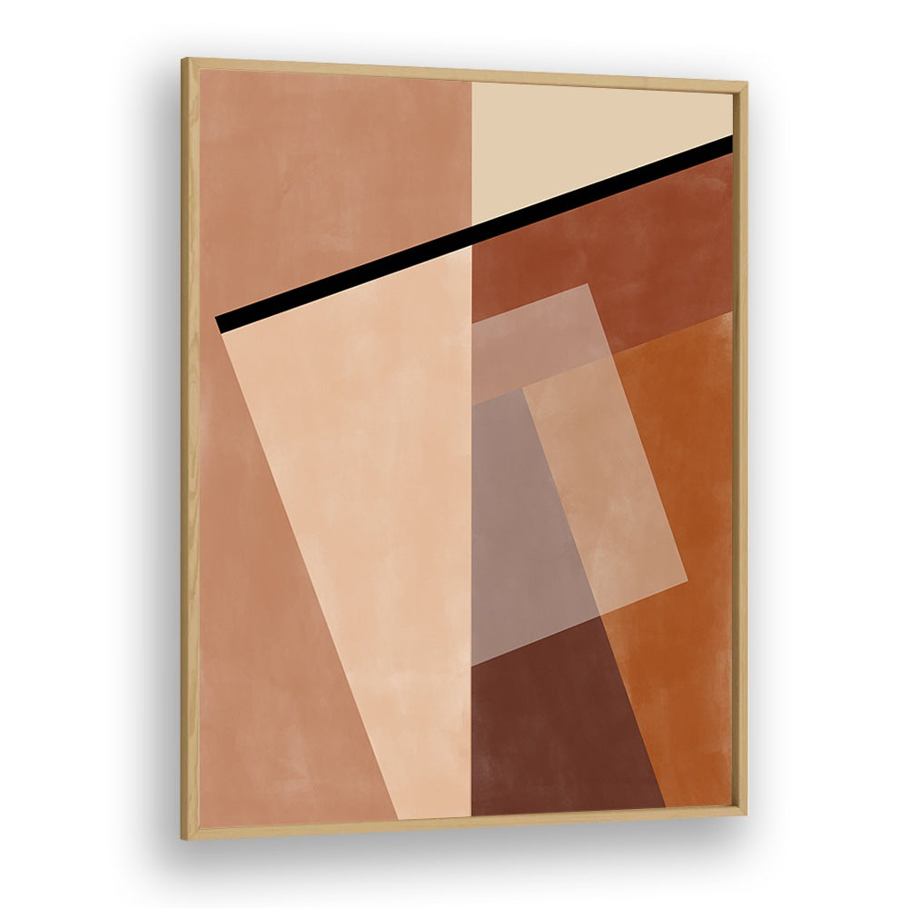 TERRACOTTA SQUARES BY ELENA RISTOVA, GEOMETRIC ART PRINTS