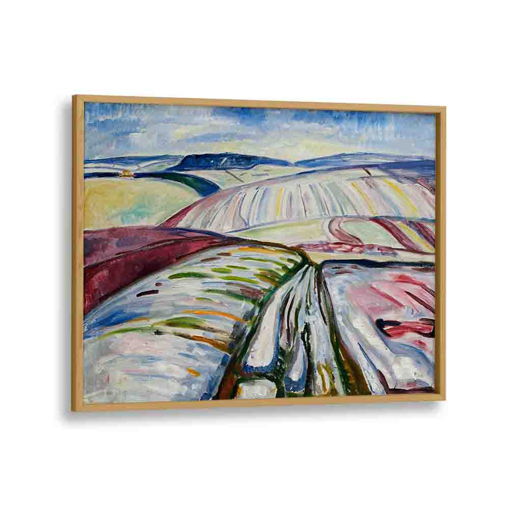  painting - FIELD IN SNOW (1907) by Asianmonk