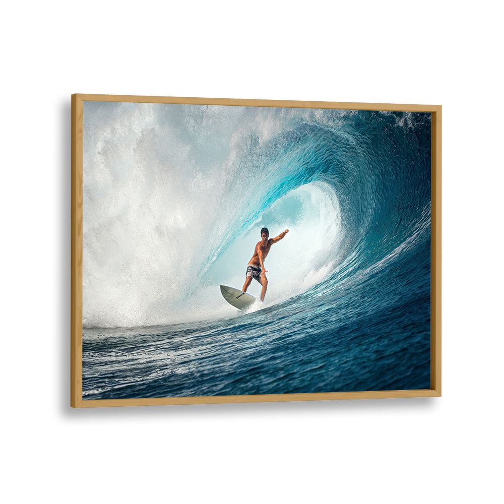 PHOTOGRAPHY painting - MYTHICAL TEAHUPO- BIG WAVE by Asianmonk