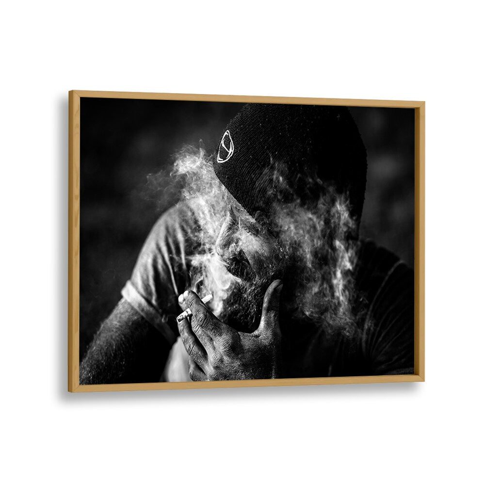 ABSTRACT painting - SMOKE by Asianmonk