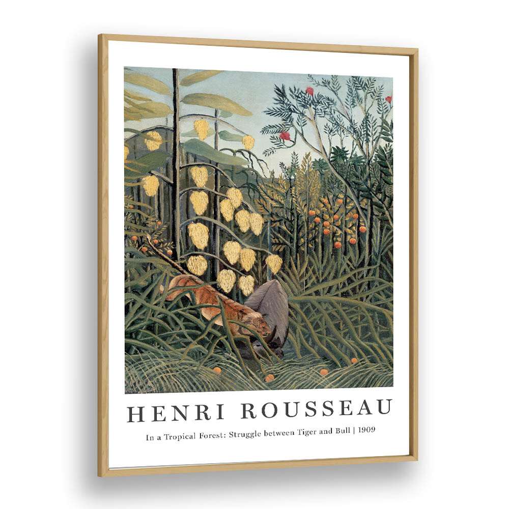 JUNGLE ALLEGORY: HENRI ROUSSEAU'S 'IN A TROPICAL FOREST: STRUGGLE BETWEEN TIGER AND BULL' (1909)