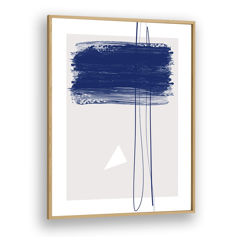 Transform your space with BLUE BRUSH STROKES, ABSTRACT PAINTINGS by Elena Ristova, capturing creativity and emotion.