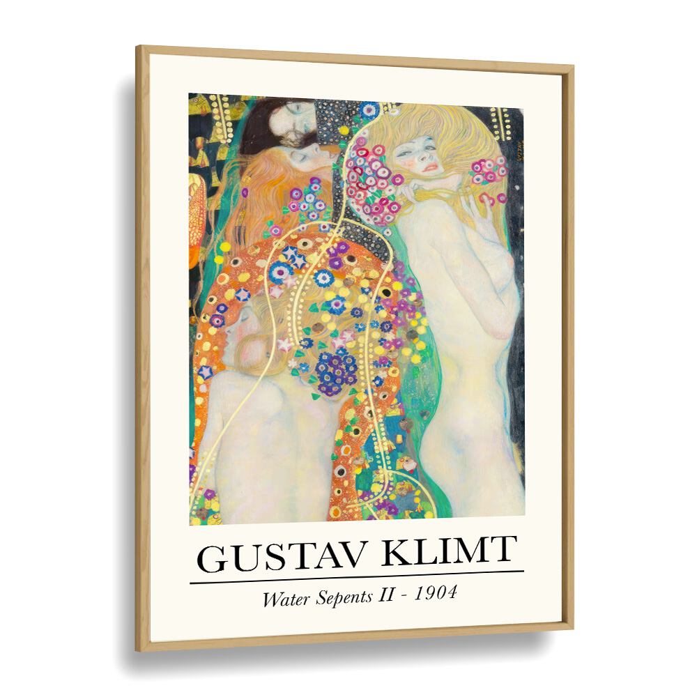 gustav klimt painting - EPHEMERAL ELEGANCE : GUSTAV KLIMT'S WATER SERPENTS II (1904) by Asianmonk