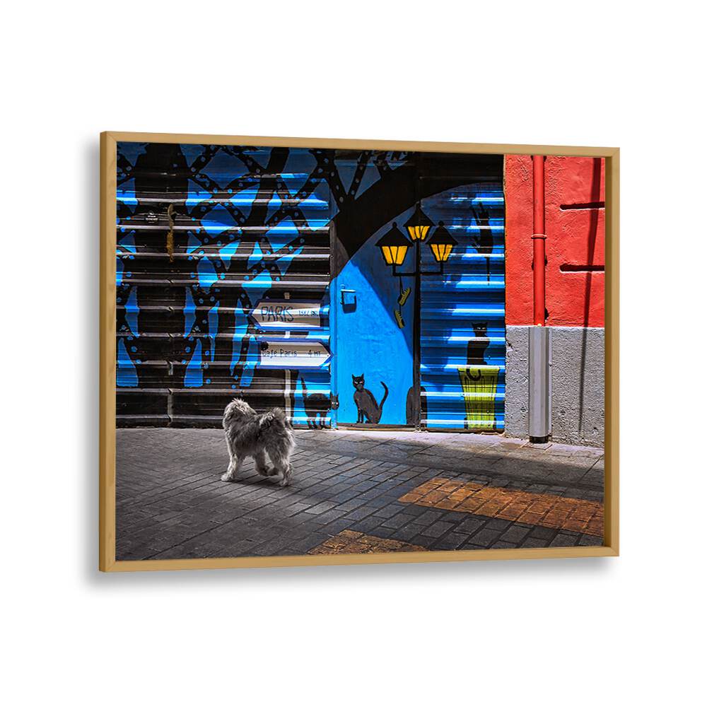 ABSTRACT painting - THE STREET CATS by Asianmonk