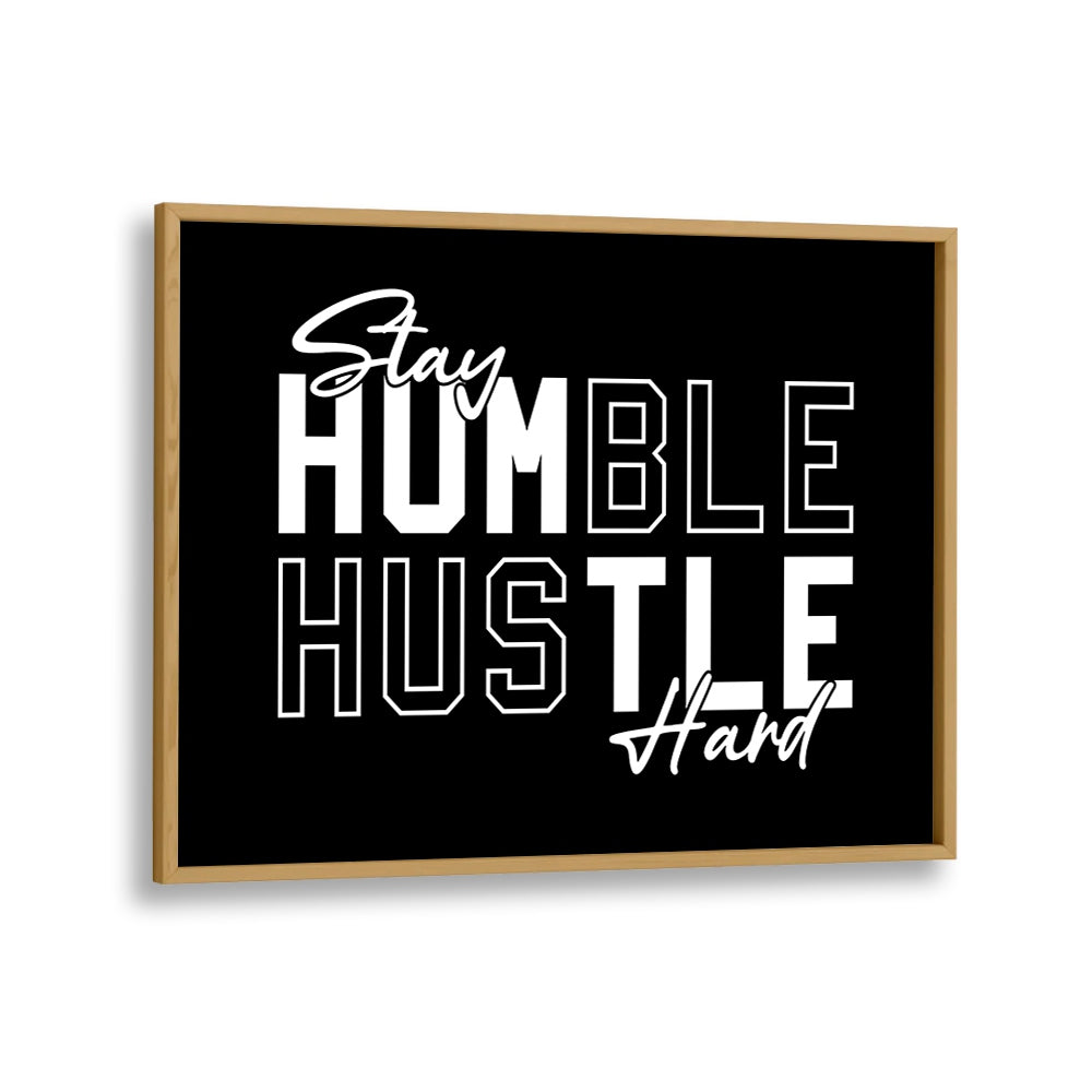 ABSTRACT painting - STAY HUMBLE HUSTLE HARD III by Asianmonk