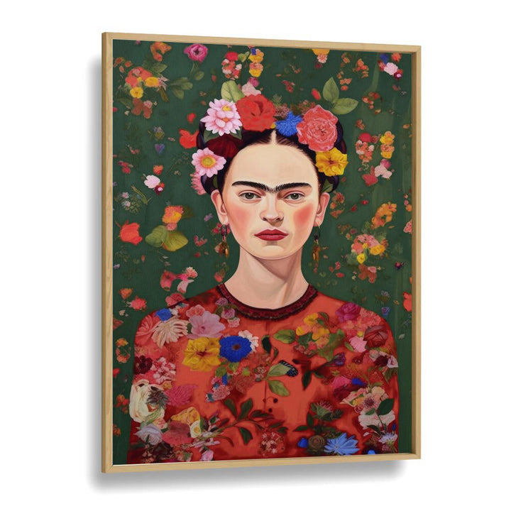 Vintage painting - THE LOVE OF FLOWERS by Asianmonk