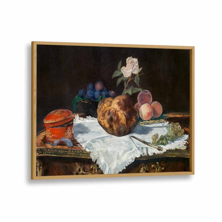 Edouard Manet painting - EDOUARD MANET (THE BRIOCHE) 1870 by Asianmonk