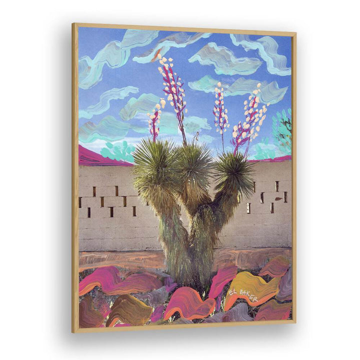 Eleanor Baker painting - WESTERN YUCCA PLANT by Asianmonk