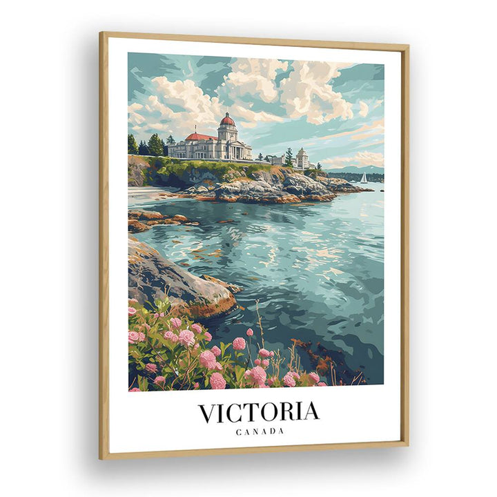 TRAVEL ART painting - VICTORIA - CANADA by Asianmonk