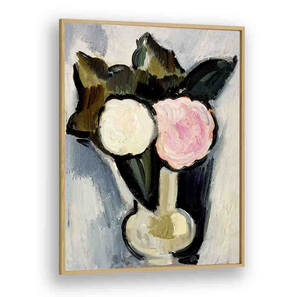 PINK AND WHITE FLOWERS IN A VASE (1929)