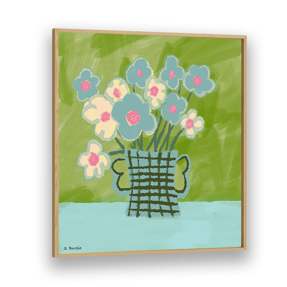 Arty Guava painting - FLOWER VASE by Asianmonk