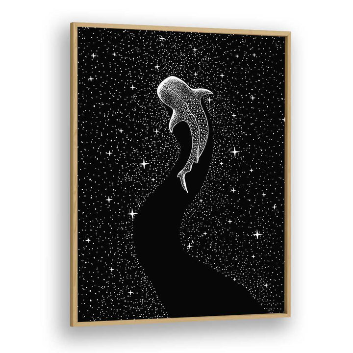 STAR EATER (BLACK VERSION) BY ALIRIZA ÇAKIR SURREAL PAINTINGS, SURREAL ART