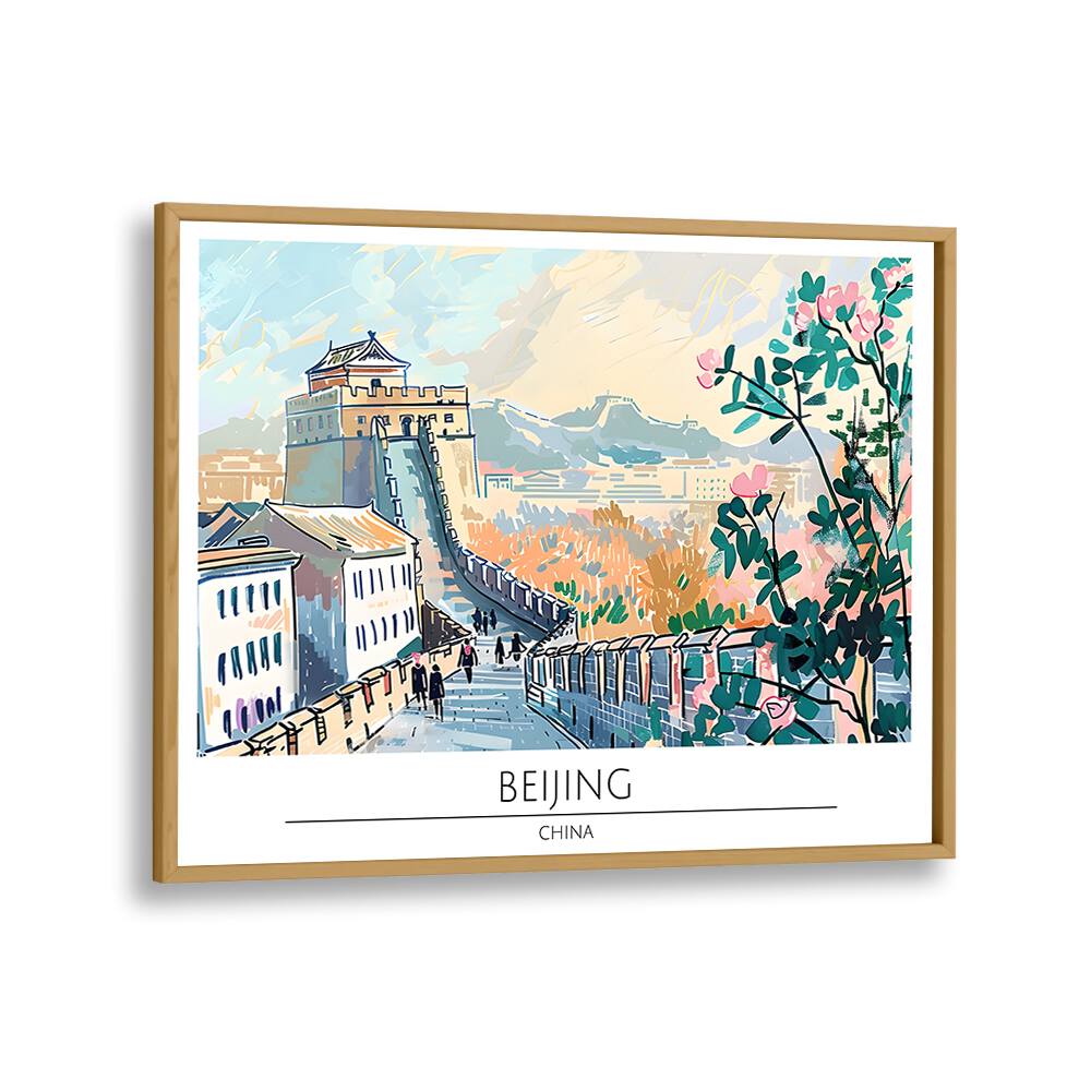 Explore stunning landscapes in our BEJING CAPITAL CITY - CHINA, TRAVEL POSTERS, perfect for art lovers and travelers.