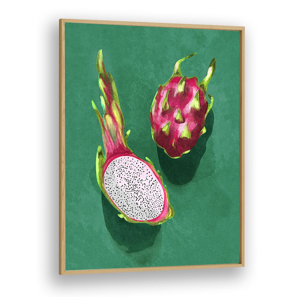 botanical painting - DRAGONFRUIT by Asianmonk